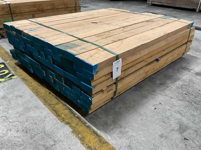 Europees eiken planken 40 mm ca. 0,425 m³ - afbeelding 4 van  5