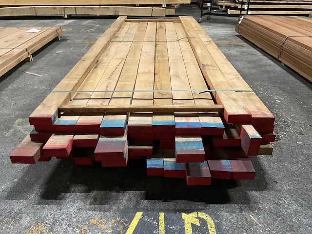 Europees eiken planken 40 mm ca. 0,493 m³ - afbeelding 3 van  3