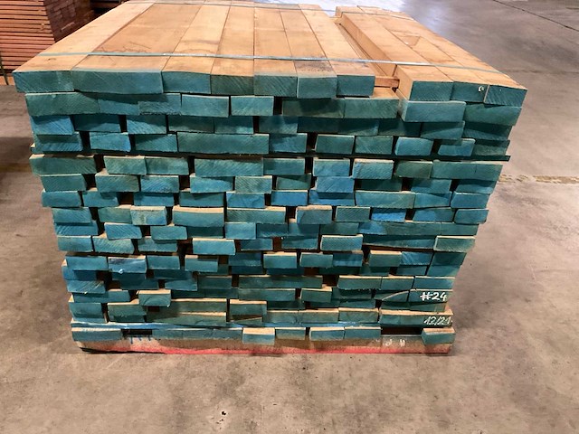Europees eiken planken 40 mm ca. 0,652 m³ - afbeelding 2 van  3