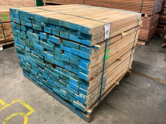 Europees eiken planken 40 mm ca. 0,658 m³ - afbeelding 1 van  5
