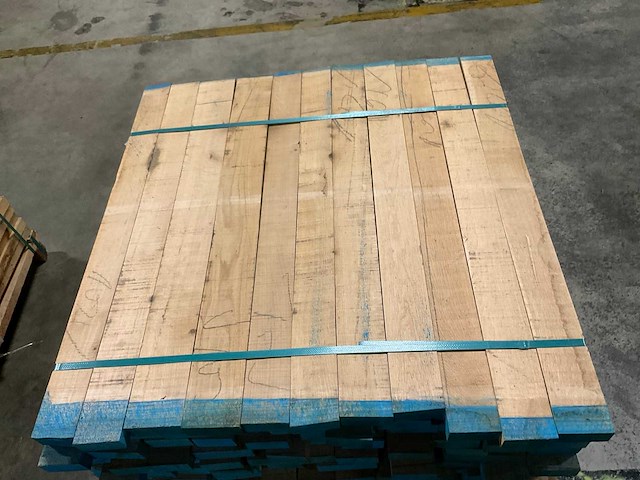 Europees eiken planken 40 mm ca. 0,658 m³ - afbeelding 5 van  5