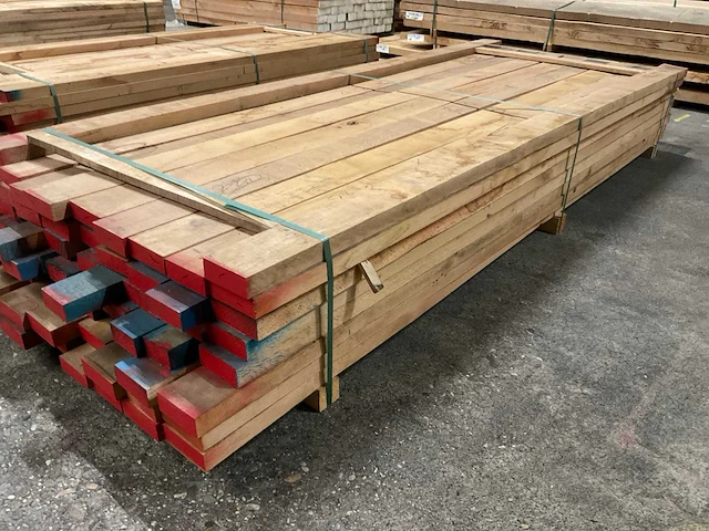 Europees eiken planken 40 mm ca. 0,707 m³ - afbeelding 3 van  5
