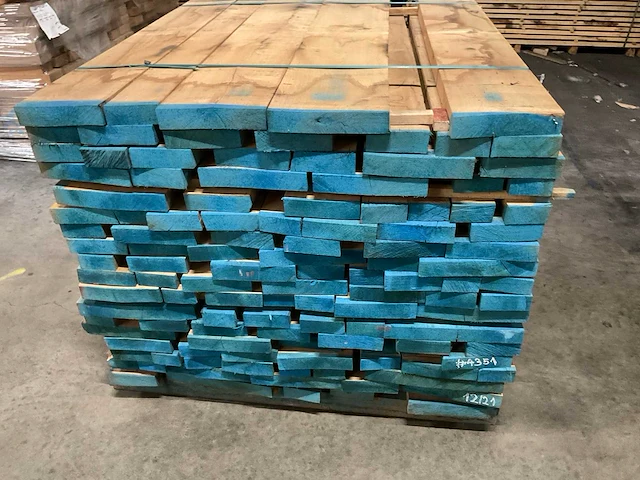 Europees eiken planken 40 mm ca. 0,779 m³ - afbeelding 2 van  4