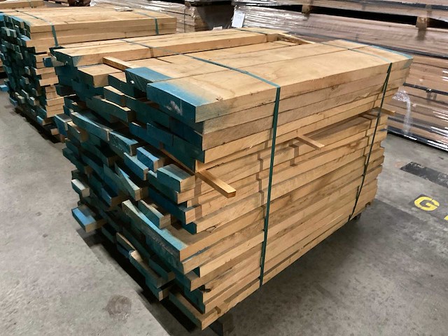 Europees eiken planken 40 mm ca. 0,794 m³ - afbeelding 2 van  4