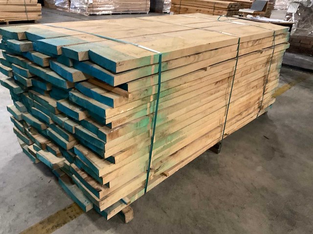 Europees eiken planken 40 mm ca. 1,531 m³ - afbeelding 3 van  5
