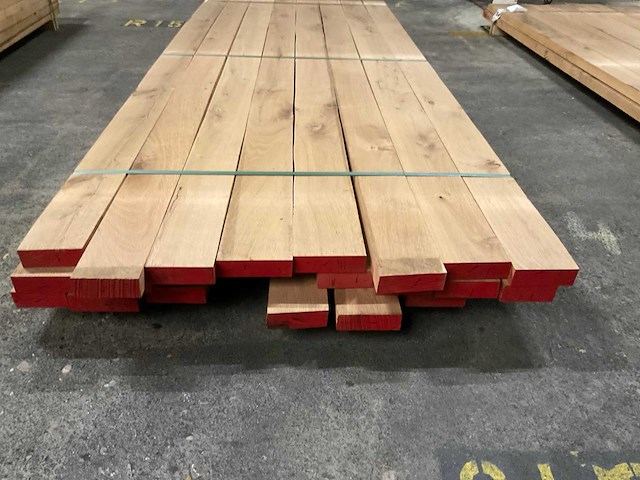 Europees eiken planken 40 mm geschaafd (24x) - afbeelding 4 van  5