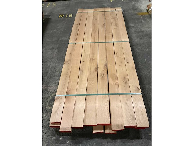 Europees eiken planken 40 mm geschaafd (24x) - afbeelding 5 van  5
