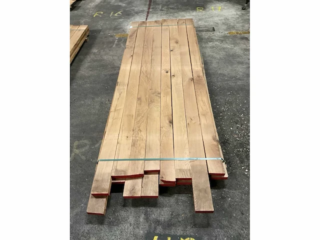 Europees eiken planken 40 mm geschaafd ca. 0,184 m³ - afbeelding 5 van  5