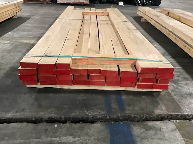 Europees eiken planken 40 mm geschaafd ca. 0,296 m³ - afbeelding 2 van  5