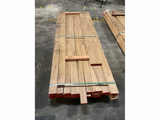 Europees eiken planken 40 mm geschaafd ca. 0,296 m³ - afbeelding 5 van  5