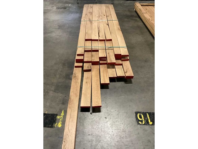 Europees eiken planken 40 mm geschaafd ca. 0,458 m³ - afbeelding 4 van  4