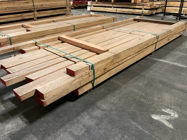 Europees eiken planken 40x100 mm geschaafd ca. 0,428 m³ - afbeelding 3 van  5