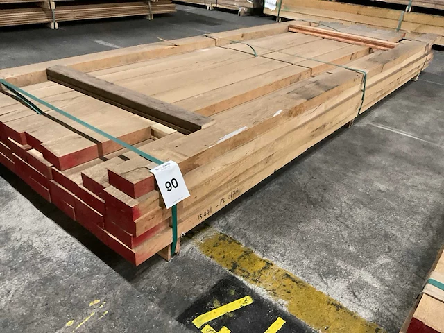 Europees eiken planken 40x100 mm geschaafd ca. 0,428 m³ - afbeelding 1 van  5