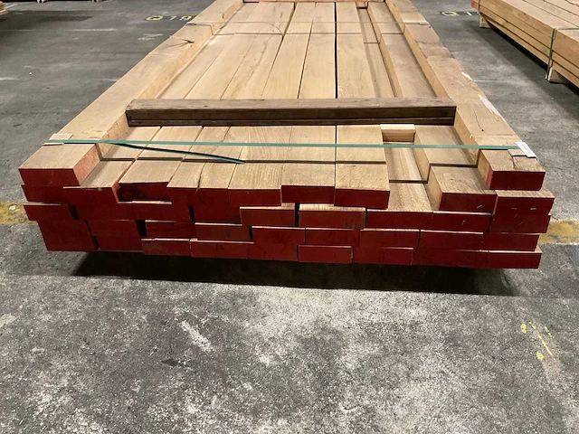 Europees eiken planken 40x100 mm geschaafd ca. 0,428 m³ - afbeelding 2 van  5