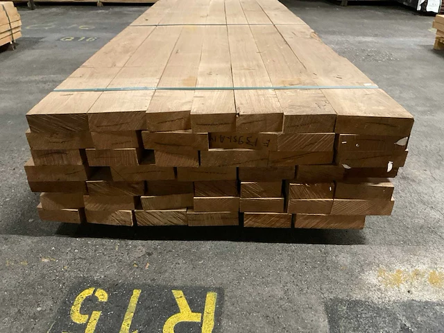 Europees eiken planken 48 mm geschaafd ca. 0,792 m³ - afbeelding 2 van  5