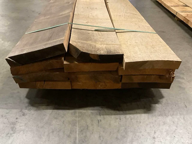Europees eiken planken 52 mm (12x) - afbeelding 3 van  4