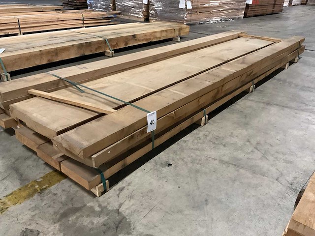 Europees eiken planken 52 mm ca. 0,572 m³ - afbeelding 1 van  5