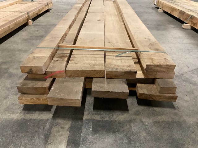 Europees eiken planken 52 mm ca. 0,572 m³ - afbeelding 4 van  5