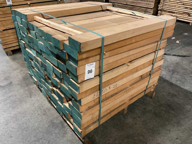 Europees eiken planken 52 mm ca. 0,650 m³ - afbeelding 1 van  5