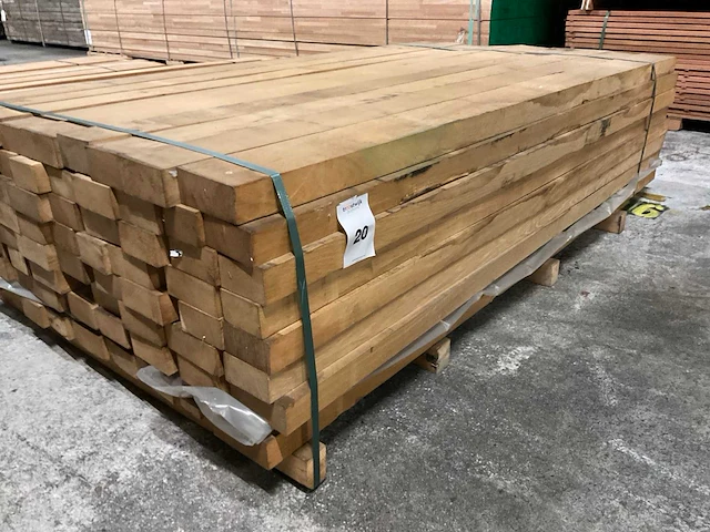 Europees eiken planken 52 mm ca. 0,692 m³ - afbeelding 1 van  4