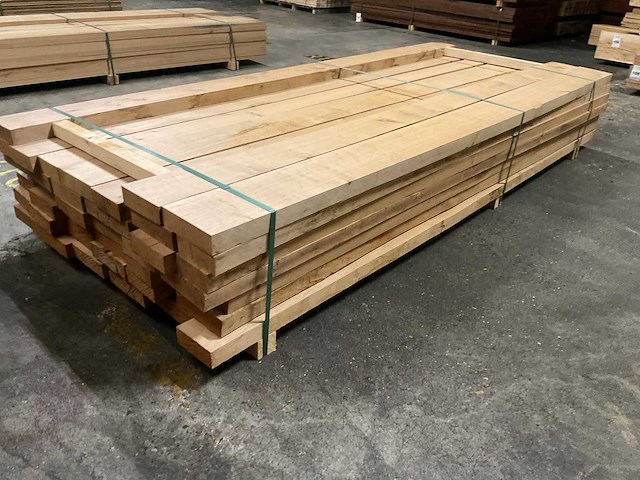 Europees eiken planken geschaafd 48 mm ca. 0,816 m³ - afbeelding 3 van  5