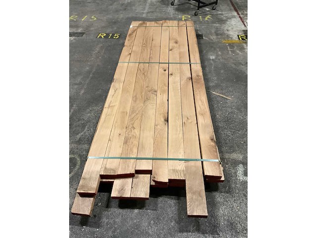 Europees eiken planken voorgeschaafd 40x110 mm (16x) - afbeelding 5 van  5