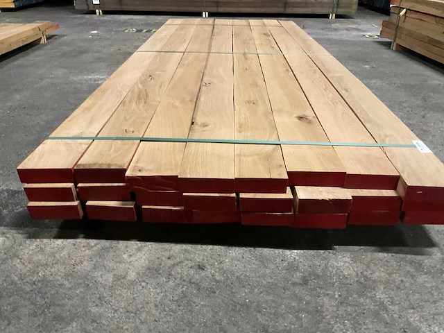 Europees eiken planken voorgeschaafd 40x110 mm (24x) - afbeelding 2 van  5