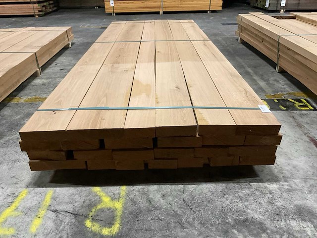 Europees eiken planken voorgeschaafd 50 mm ca. 0,513 m³ - afbeelding 2 van  5