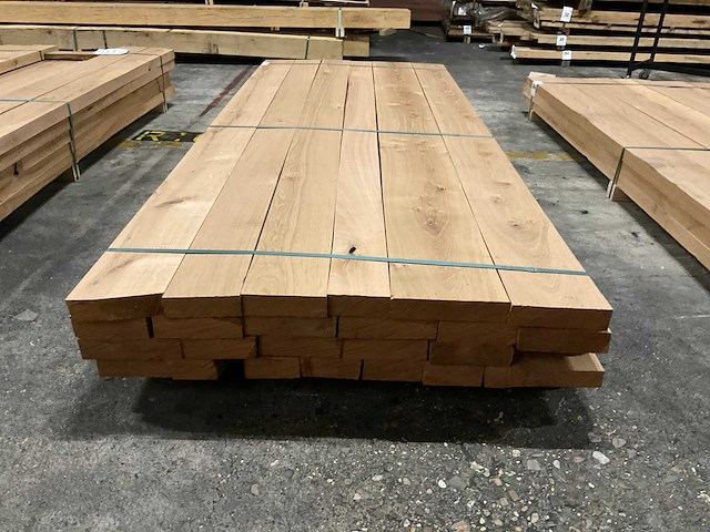 Europees eiken planken voorgeschaafd 50 mm ca. 0,513 m³ - afbeelding 4 van  5