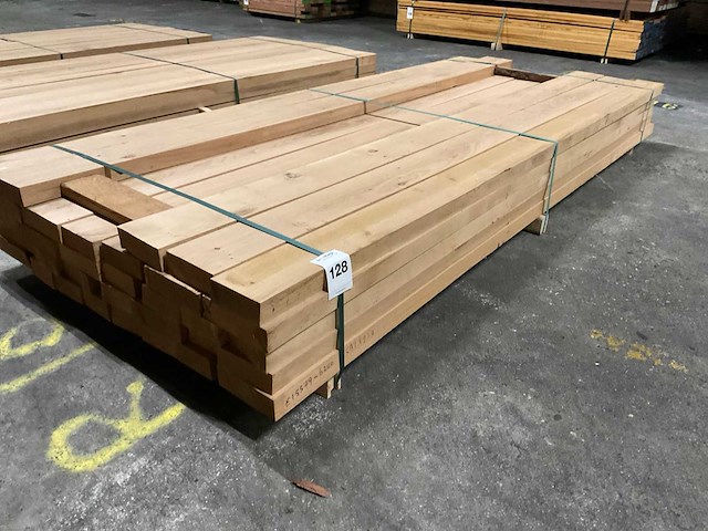 Europees eiken planken voorgeschaafd 50 mm ca. 0,663 m³ - afbeelding 1 van  3