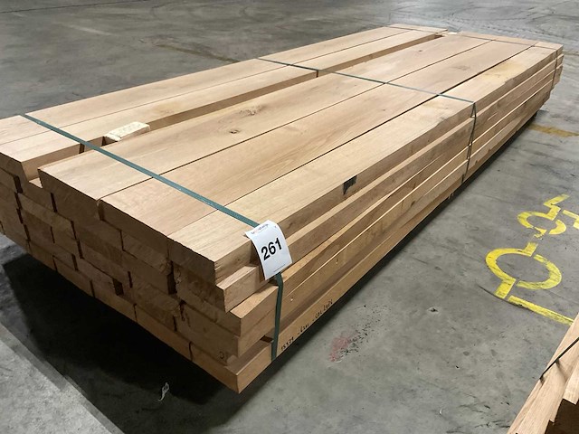 Europees eiken planken voorgeschaafd 50 mm ca. 0,750 m³ - afbeelding 1 van  6