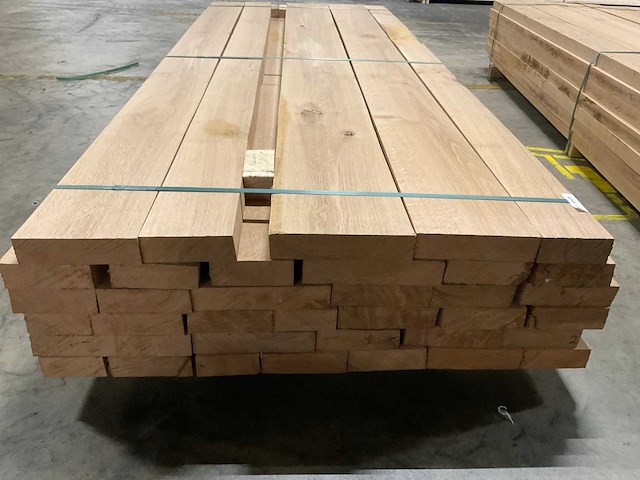 Europees eiken planken voorgeschaafd 50 mm ca. 0,750 m³ - afbeelding 2 van  6