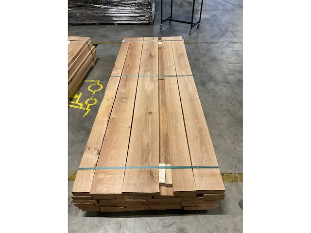 Europees eiken planken voorgeschaafd 50 mm ca. 0,750 m³ - afbeelding 5 van  6