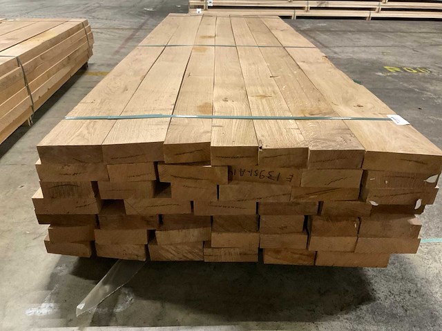 Europees eiken planken voorgeschaafd 50 mm ca. 0,800 m³ - afbeelding 1 van  2