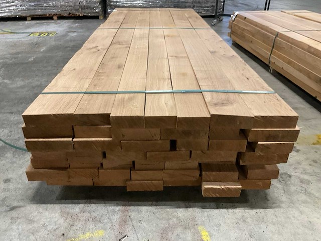 Europees eiken planken voorgeschaafd 50 mm ca. 0,800 m³ - afbeelding 2 van  2