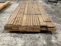 Europees eiken rhombus profiel 20x140 mm (41x) - afbeelding 2 van  4