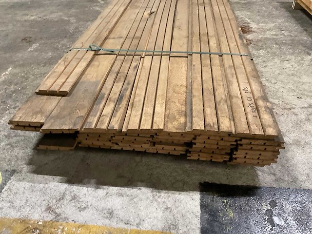 Europees eiken rhombus profiel 20x140 mm (41x) - afbeelding 4 van  4