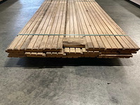 Europees eiken rhombus profiel geveldelen 25x130 mm (20x) - afbeelding 2 van  3