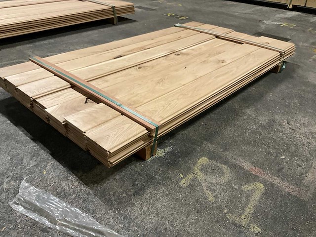 Europees eiken vellingdelen 15x140 mm (40x) - afbeelding 3 van  6
