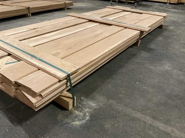 Europees eiken vellingdelen 15x150 mm (46x) - afbeelding 3 van  5