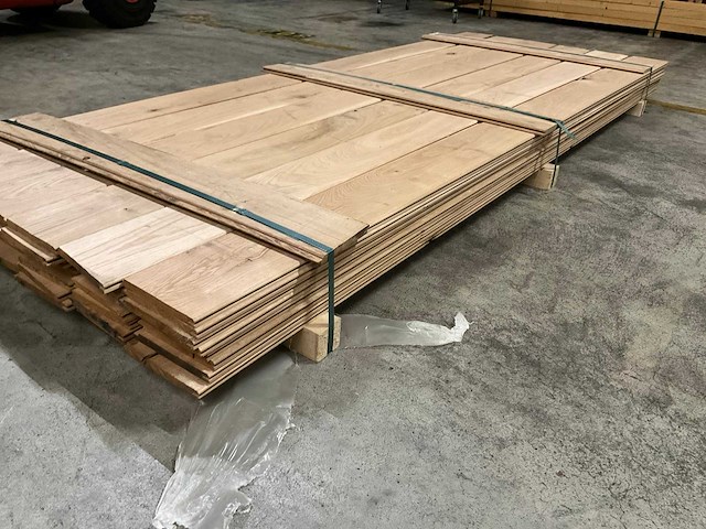 Europees eiken vellingdelen 15x150 mm (48x) - afbeelding 1 van  3