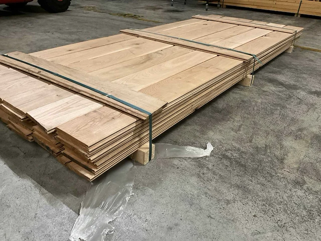 Europees eiken vellingdelen 15x150 mm (48x) - afbeelding 3 van  6