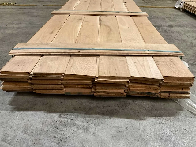 Europees eiken vellingdelen 15x150 mm (48x) - afbeelding 4 van  6
