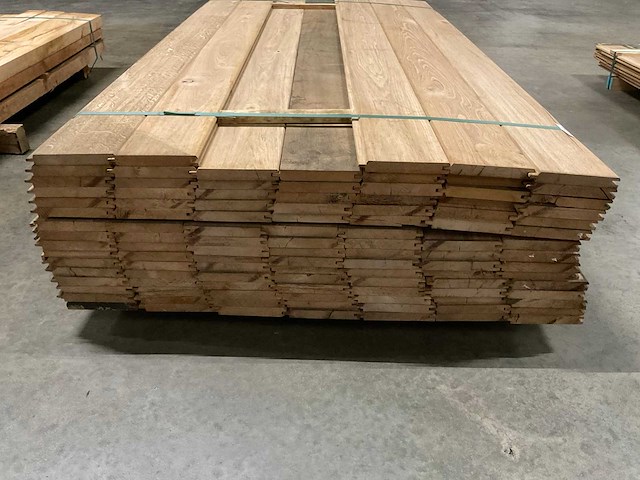 Europees eiken vellingdelen 20x140 mm (108x) - afbeelding 2 van  6
