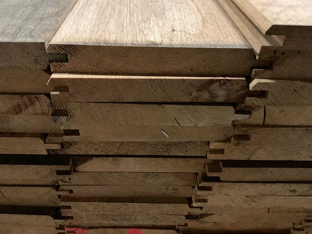 Europees eiken vellingdelen 20x140 mm (108x) - afbeelding 6 van  6
