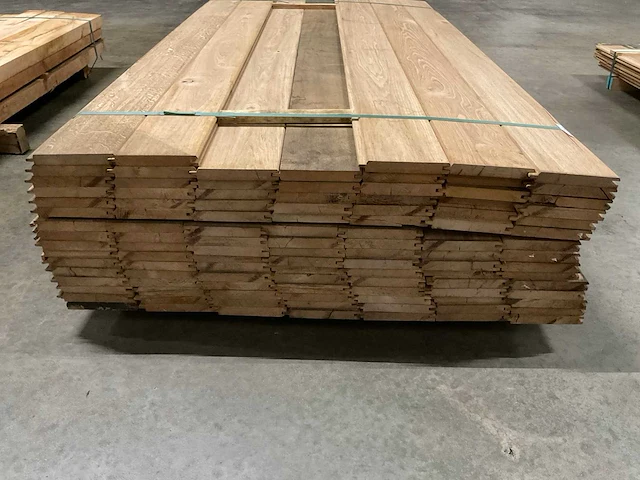 Europees eiken vellingdelen 20x140 mm (108x) - afbeelding 2 van  6