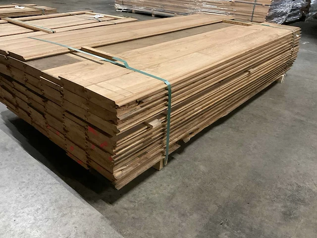 Europees eiken vellingdelen 20x140 mm (108x) - afbeelding 3 van  6