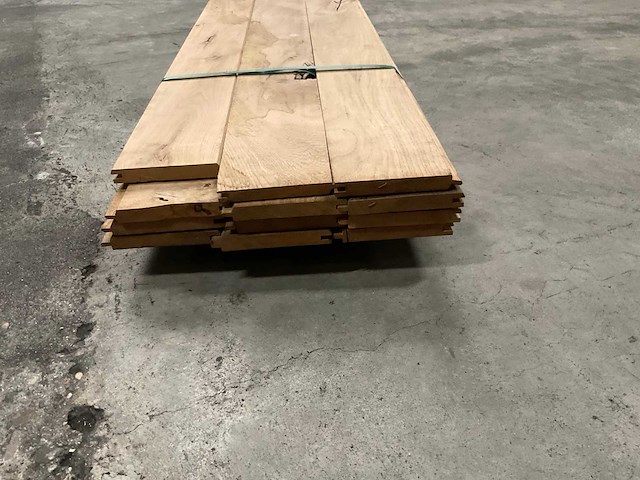 Europees eiken vellingdelen 20x140 mm (12x) - afbeelding 2 van  6