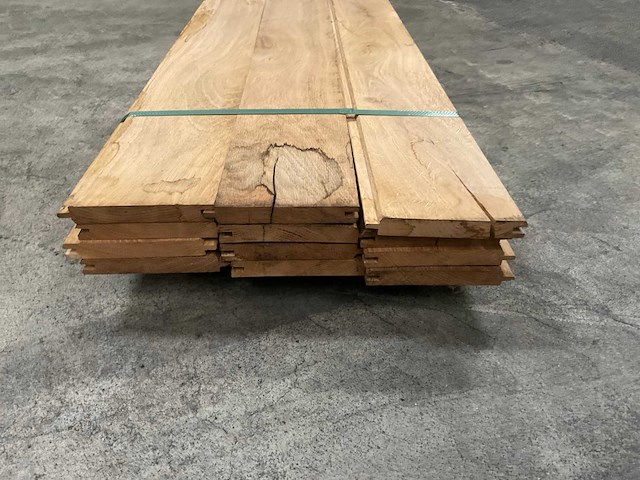 Europees eiken vellingdelen 20x140 mm (12x) - afbeelding 4 van  6