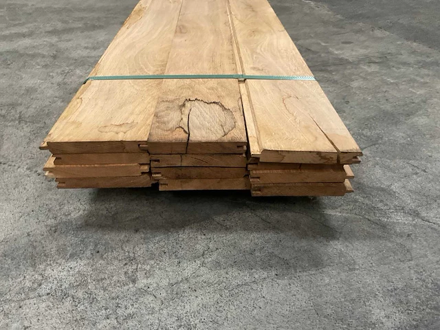 Europees eiken vellingdelen 20x140 mm (12x) - afbeelding 4 van  6